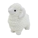 Cartoon Ins Lovely Cute CuddlyクリエイティブシミュレーションLamb Sheep 3d Pom Stuffed Plush LumbarソフトHugging図Bolste