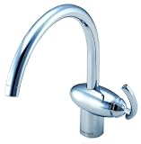 三栄水栓 【キッチン用混合栓】 ツル首シングルワンホール混合栓 K8741JV