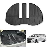 Loveyes トヨタ アルファード ヴェルファイア 40系 ラゲッジマット （2023年6月~） 4代目 車種専用設計 カーゴマット トランクマット ラゲッジマット 汚れ防止 滑り防止 傷防止 立体フロアマット内装 3Dラゲージトレイ 3Dラゲッジマット マット 保護パーツ 取付簡単 TPE素材