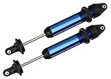 Traxxas 7761 X-Maxx GTX Blue-Anodized Aluminum Shocks, Assembled w/o springs [並行輸入品]