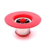 (セルクリーナー) cell cleaner セルクリーナー排水トラップ 浴室の床用 (レッド) [並行輸入品]