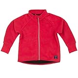 Polarn O Pyret風フリースジャケット(ベビー) カラー: レッド