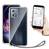 MOTO G64 5G / G64y 5G ケース クリア 透明 カバー 【ストラップ 同梱】 適用 MOTO G64y 5G ケース 透明 モトG64 MOTOG64 スマホケース MOTOROLA g64クリア case Heofuixt ソフト 透明ケース バンパーケース クリアケース 耐衝撃 スマホケース バンパー ソフトケース 透明カバー 携帯カバー 薄型 軽量 case TPU クリア