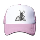 ボーイズ メッシュキャップ 通気性 今季最新 ダンス レジャー・キャップ ウサギ 友 フード 折り畳み 帽子 カジュアル ストーリート系ピンク プリント付き 無地