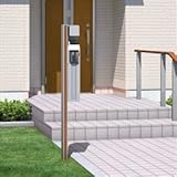 三協アルミ　機能ポール　マイリッシュ1P型、M1P型　1世帯用　プラン2　KPML　※表札はネームシールとなります　【機能門柱　機能ポール】 　チョコメイプル