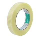 uxcell ガラス繊維テープ 断熱 グリッドテープロール ホワイト 20 x 125mm 50m全長