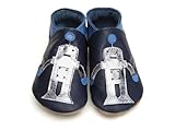 スターチャイルド ベビーシューズ ロボット ネイビー×シルバー 18-24ヶ月