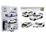 ☆ 【Mijo特注】 Era CAR 1/64 日産 GT-R (R35) アドバンレーシングGT ホワイト