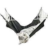ペットハンモック 猫はんもっく ケージ リバーシブル 長さ調節可 冬夏両用 56ｘ43cm 12.5 kgまで 人気ペット用品