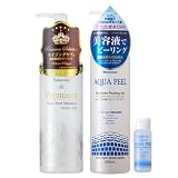Natureine ナチュレーヌ アクアピール モイスチャーピーリングジェル 300ｍL＋30mLミニiボトルつき＋プレミアム薬用ピーリングジェル 250ｍL