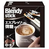 AGF(エージーエフ) ブレンディ スティック エスプレッソ・オレ 微糖 100本 【 スティックコーヒー 】【 微糖 】