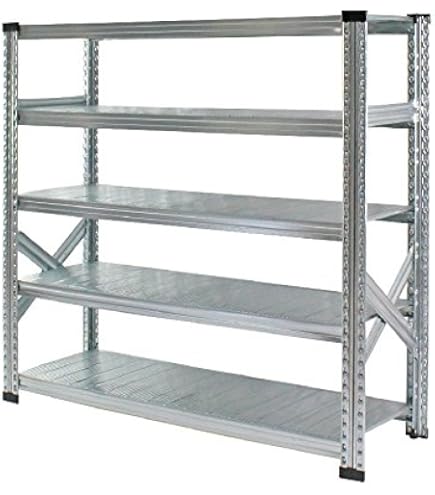 Amazon｜METALSISTEM メタルシステム4段（奥行40cm) スチールラック