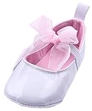 (ビグッド)Bigood 子供靴 ベビーシューズ 女の子 フォーマルシューズ 赤ちゃん靴 柔らか ゴム入れ マジックタイプ トレーニング ルームシューズ 13cm ホワイト