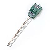 Onegood 3-In-1 Garden Handle Probe Light Luxmeter & PH Meter Soil Moisture Tester Green (2) [並行輸入品]