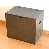 ストレージベンチ 木製収納 イス ベンチ 木箱 収納ボックス おもちゃ箱 45x30x40cm