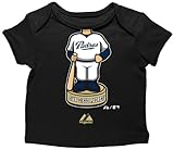 MLB San Diego Padres TrophyケースエンベロープT、ブラック、6 – 9ヶ月