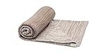 Snoozebaby Single Layer Crib Blanket (Desert Taupe) by Snooze Baby