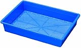 大和プラスチック 育苗箱 新B型 505×350×H100 ブルー