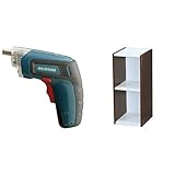『電動ドライバー 充電式 RD110-G グリーン』と『スペースユニット 幅25×奥行29×高さ60 オフホワイト/ウォールナットブラウンUB-6025』のセット