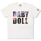 ベビードール SUNSETロゴTシャツ 男女兼用 M ホワイト