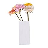 BULARY　花瓶　オシャレ　ミニ　花器　まっしろ　エレガント　クラシック　シンプル　アンティーク　陶器　雑貨　インテリア　小物　3タイプから選べる　タイプC