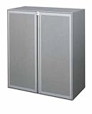 コクヨ　アルティス2　キャビネット　下置き　高さ1020mmタイプ　両開き扉　パンチングタイプ　幅900×奥行き450mm カラー:P81（フラットシルバー）