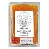 国産 コンブチャ スターターキット ［伊勢志摩 KOMBUCHA SCOBY（コンブチャ スコビー 国産）］ （日本製 菌株スコビー・原液付/170g)〈日本語説明書付き〉