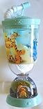 Disney Winnie the Pooh Water / Drink Straw Bottle Cup (9 OZ) by Disney [並行輸入品]