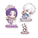 アクリルスタンドバディコレ 劇場版ブルーロック -EPISODE 凪- パンダ&飲茶ver. A:凪 誠士郎&御影玲王(パンダ) 約140mm アクリルスタンド