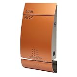 郵便ポスト鍵付き Europeanシリーズ4502　カッパー色
