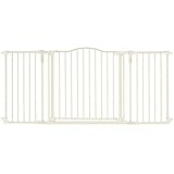 North States Supergate Deluxe Decor Metal Gate, Linen, Hardware Mount by North States [並行輸入品]
