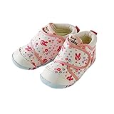 MIKIHOUSE HOTBISCUITS/ミキハウスホットビスケッツ マルチチェック＆ドット ファーストベビーシューズ １２cm,ラベンダー