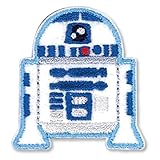 パイオニア スターウォーズ ワッペン R2 - D2 横36mm×縦38mm シール ・ アイロン 両用 タイプ STA450-STA06