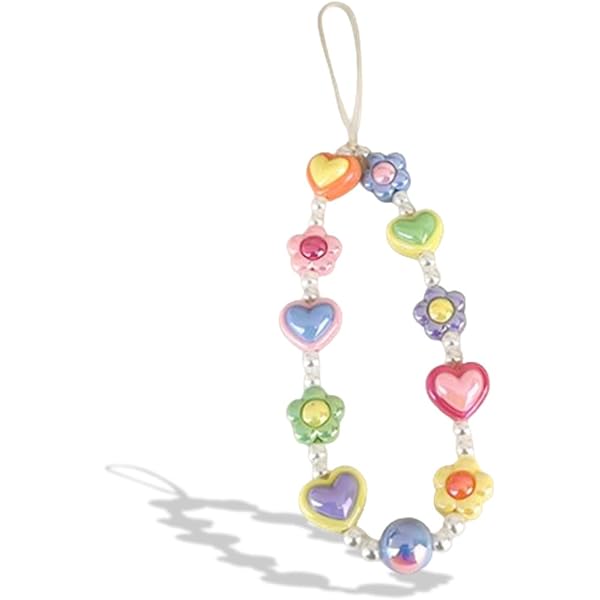 Amazon.co.jp: ストラップ かわいい クマ頭 ハート形 星 いちご luck
