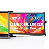 Mobile Pixels Duex Lite ポータブルモニター 12.5インチ フルHD 1080P IPSスクリーン USBC ウルトラポータブルノートパソコンデュアルモニター プラグアンドプレイ あらゆるノートパソコンに対応 (グレー)