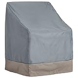 (Single Chair) - VonHaus Single Patio Chair Cover - 'The Storm Collection' Premium Heavy Duty Waterp