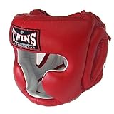 Twins ヘッドギア 本革製 ホワイト Mサイズ