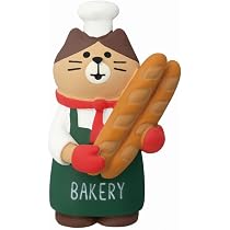 Amazon.co.jp: デコレコーポレーション concombre パン屋の店員わんこ