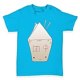 Twisted Envy Chinese Foodボックスベビー幼児用面白いTシャツ US サイズ: 3L カラー: ブルー