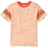 ジンボリー GYMBOREE/ ストライプスリーブティ サンセットオレンジ トップス半袖Tシャツ 5歳【並行輸入】