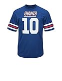 NFL新しいYork Giants Eli Manningメンズ10 Greatゲームファッショントップ XL ブルー