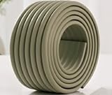 絶対ケガさせない! ★ ケガ 防止 2M コーナーガード クッション & コンセントガード & ドアストッパー  セット ★3M製両面テープつき！自由自在　角要らず! 自由に作れます 両面テープ付き!