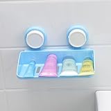 GRJH® 棚、ファッションカラフルなドレイン多機能 防水性と耐久性 ( 色 : 青 )