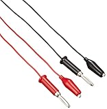 テイシン電機 クリップ・バナナテストリード TLA-118 赤・黒 各色5本入り