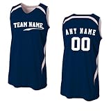 2色リバーシブル(カスタムまたは空白Back ) Basketball Uniform Jerseyタンクトップ( 10色で利用可能でユース&大人サイズ)