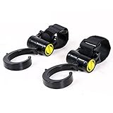 DYSONGO ベビーカー用フックマルチフック バンドフッカー -３kg 360°回転可能クリップ ベビーカー荷物フックにも 自転車のハンドルやスーツケースにも使える 2個組