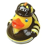 12 Fire Fighter Rubber Ducks [並行輸入品]
