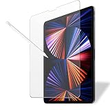 MS factory iPad Pro 12.9 第6/5/4/3世代 用 ペーパー 紙 ライク ガラスフィルム 日本製 旭硝子 アンチグレア 強化ガラス フィルム Pro12.9 2022 第6世代 2021 第5世代 2020 第4世代 2018 第3世代 FD-IPDP3-GLS-PL