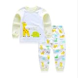 子供服のスーツパジャマスーツ児童女児Tシャツズボン新生児男の子服Cotton Roupa Bebes男の子セットスーツ
