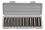 TEKTON 4855 1/2' Drive Deep Impact Socket Set, 3/8'-1', SAE, 11 Sockets [並行輸入品]